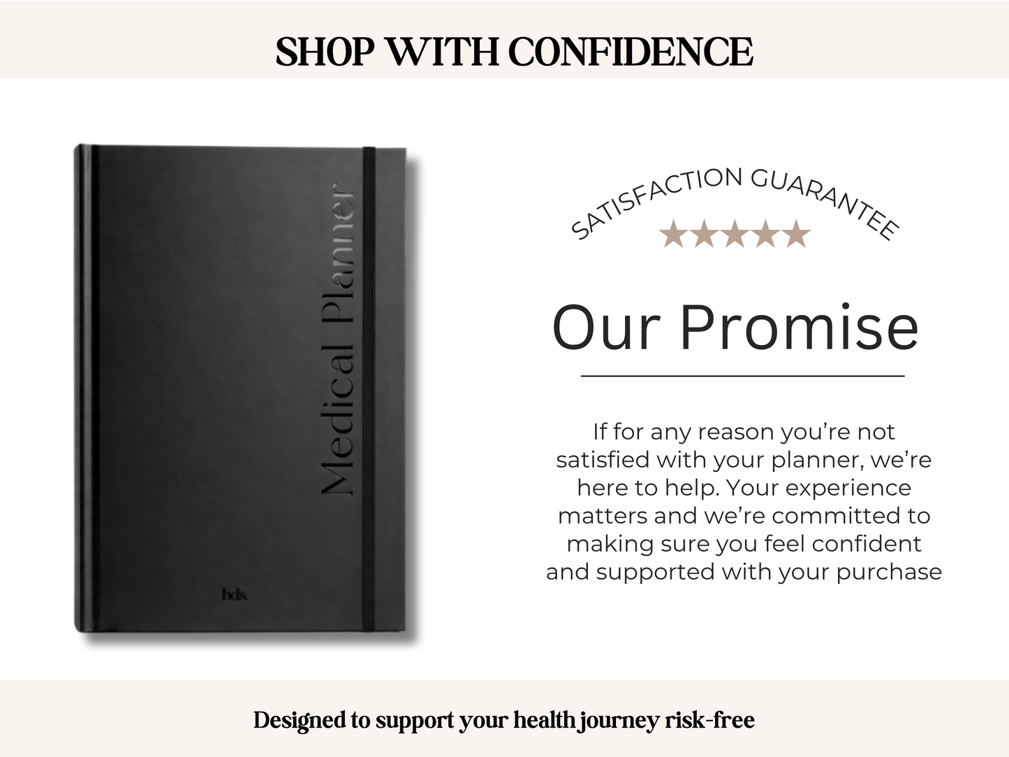 Medical Planner-Strength Through Resilience (Black)