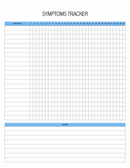 Symptoms Tracker