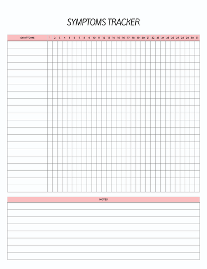 Symptoms Tracker
