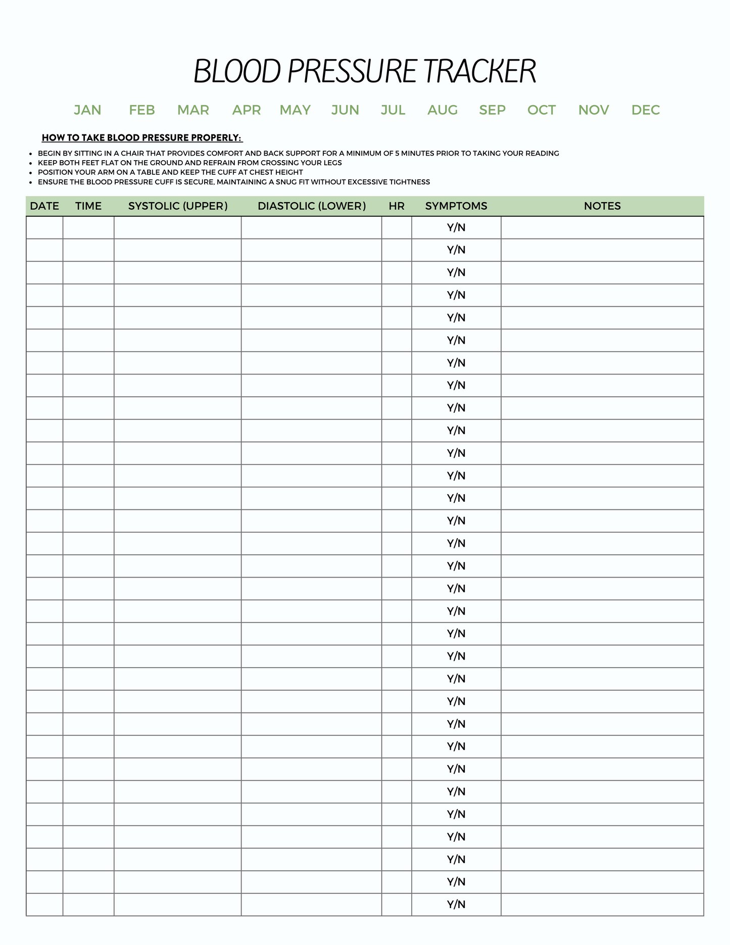 Blood Pressure Tracker