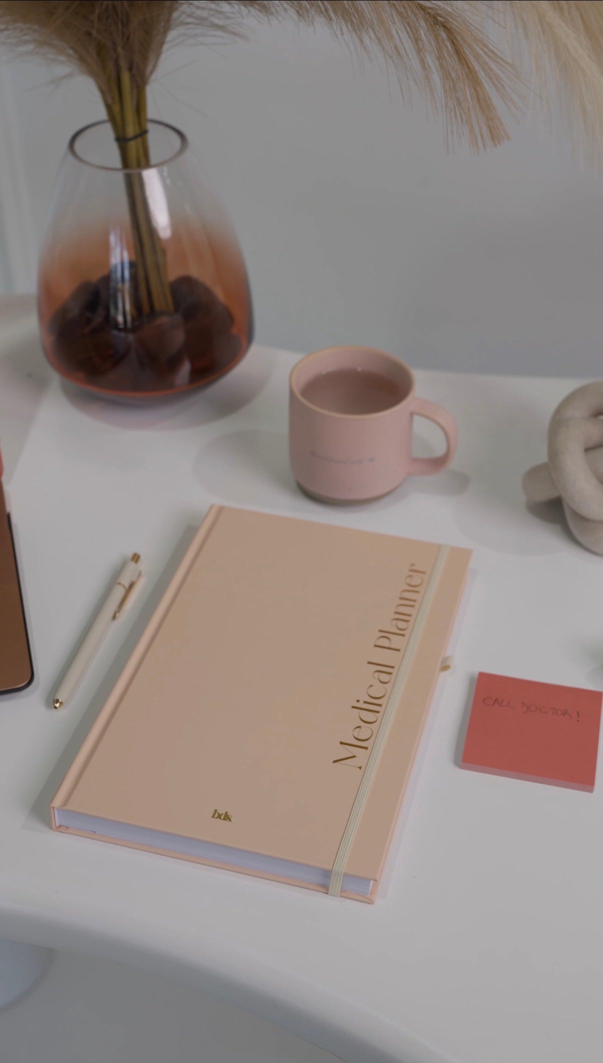 Medical Planner-Strength Through Peace Of Mind (Beige)