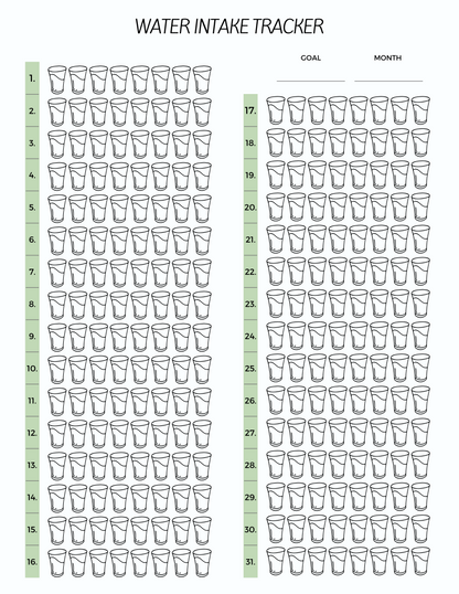 Water Intake Tracker