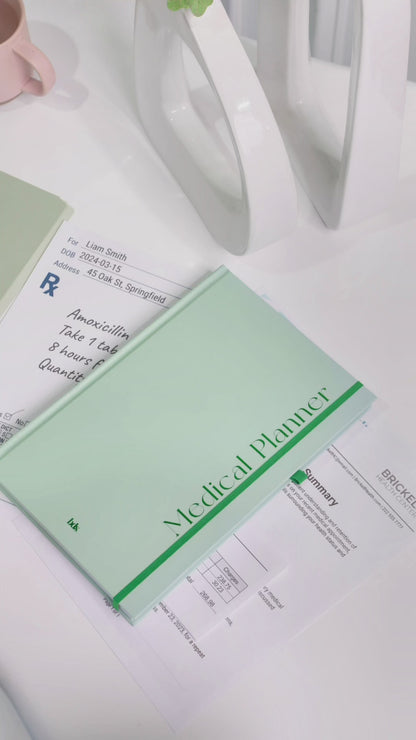 Medical Planner - Strength Through Growth (Green)