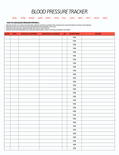 Blood Pressure Tracker